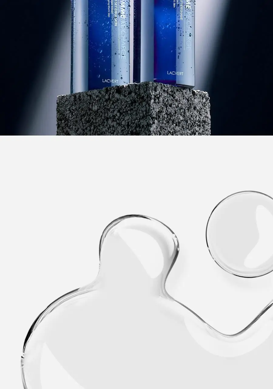 [애프터쉐이브 본품증정]라끄베르 옴므 리차지 3종세트 (애프터쉐이브185ml*2ea+에멀전180ml) 상세페이지 2